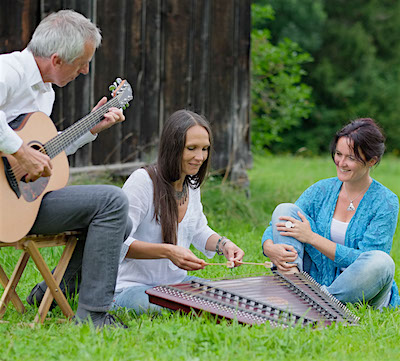 Zuhören und Mitsingen